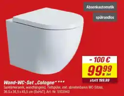 toom Baumarkt Wand-WC-Set „,Cologne" Angebot