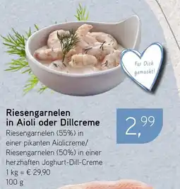 Dornseifer Riesengarnelen in Aioli oder Dillcreme Angebot