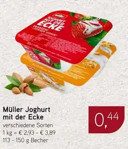 Dornseifer Müller Joghurt mit der Ecke Angebot