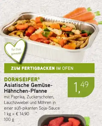 Dornseifer DORNSEIFERS Asiatische Gemüse- Hähnchen-Pfanne Angebot