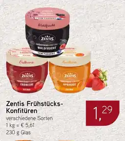Dornseifer Zentis Frühstücks- Konfitüren Angebot