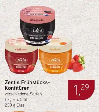 Dornseifer Zentis Frühstücks- Konfitüren Angebot