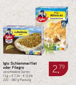 Dornseifer Iglo Schlemmerfilet oder Filegro Angebot