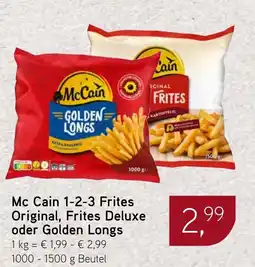 Dornseifer Mc Cain 1-2-3 Frites Original, Frites Deluxe oder Golden Longs Angebot