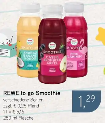 Dornseifer REWE to go Smoothie Angebot
