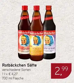 Dornseifer Rotbäckchen Säfte Angebot
