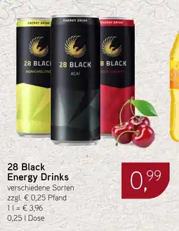 Dornseifer 28 Black Energy Drinks Angebot