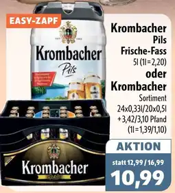 Aktiv Irma Krombacher Pils Pils Frische-Fass oder Krombacher Angebot