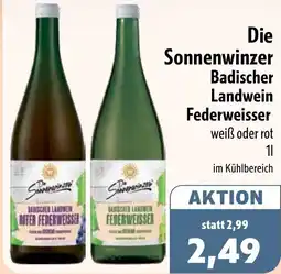 Aktiv Irma Die Sonnenwinzer Badischer Landwein Federweisser Angebot