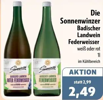 Aktiv Irma Die Sonnenwinzer Badischer Landwein Federweisser Angebot