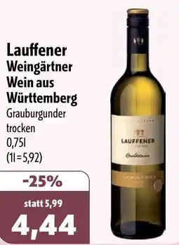 Aktiv Irma Lauffener Weingärtner Wein aus Württemberg Angebot