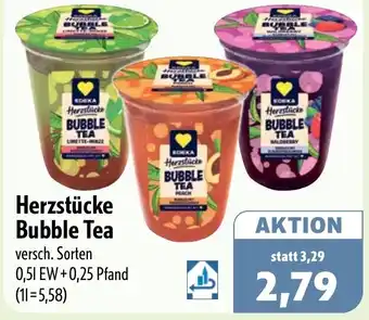 Aktiv Irma Herzstücke Bubble Tea Angebot