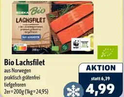 Aktiv Irma Bio Lachsfilet Angebot