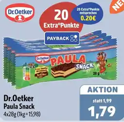 Aktiv Irma Dr.Oetker Paula Snack Angebot