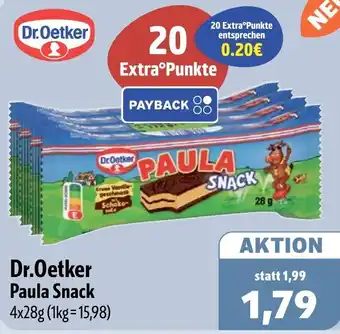 Aktiv Irma Dr.Oetker Paula Snack Angebot