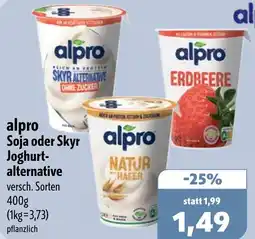 Aktiv Irma alpro alpro Soja oder Skyr Joghurt- alternative Angebot