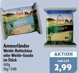 Aktiv Irma Ammerländer Weide-Butterkäse oder Weide-Gouda im Stück Angebot