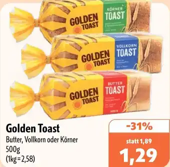 Aktiv Irma Golden Toast Butter, Vollkorn oder Körner Angebot