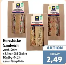 Aktiv Irma Herzstücke Sandwich Angebot
