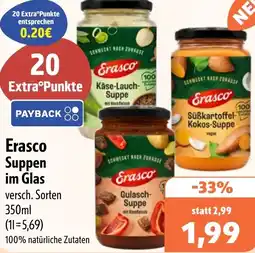 Aktiv Irma Erasco Suppen im Glas Angebot