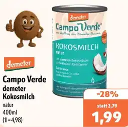 Aktiv Irma Campo Verde demeter Kokosmilch Angebot