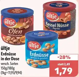 Aktiv Irma ültje Erdnüsse in der Dose Angebot