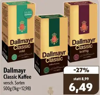 Aktiv Irma Dallmayr Classic Kaffee Angebot