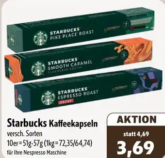 Aktiv Irma Starbucks Kaffeekapseln Angebot