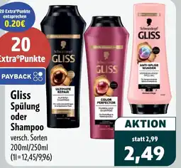 Aktiv Irma Gliss Spülung oder Shampoo Angebot