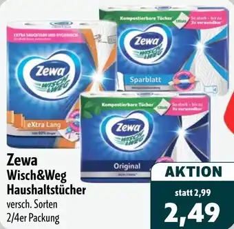 Aktiv Irma Zewa Wisch&Weg Haushaltstücher Angebot