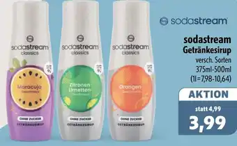 Aktiv Irma sodastream Getränkesirup Angebot