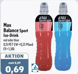 Aktiv Irma Max Balance Sport Iso-Drink Angebot