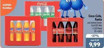 Aktiv Irma Coca-Cola, Fanta Angebot