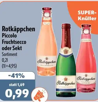 Aktiv Irma Rotkäppchen Piccolo Fruchtsecco oder Sekt Sortiment Angebot