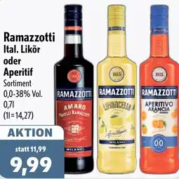 Aktiv Irma Ramazzotti Ital. Likör oder Aperitif Angebot