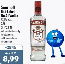 Aktiv Irma Smirnoff Red Label No.21 Vodka Angebot