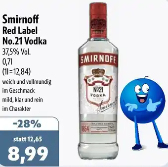 Aktiv Irma Smirnoff Red Label No.21 Vodka Angebot