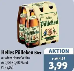Aktiv Irma Helles Pülleken Bier Angebot