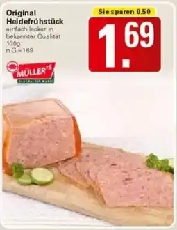 WEZ MÜLLER'S Original Heidefrühstück Angebot