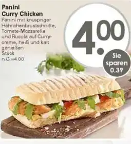 WEZ Panini Curry Chicken Angebot