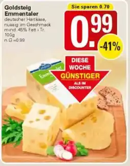 WEZ Goldsteig Emmentaler Angebot