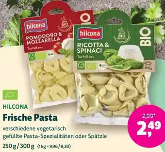 Biomarkt HILCONA Frische Pasta Angebot
