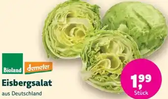 Biomarkt Eisbergsalat Angebot