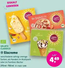 Biomarkt GELATO CLASSICO Eiscreme Angebot