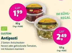 Biomarkt GUSTONI Antipasti Angebot