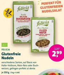 Biomarkt FELICIA Glutenfreie Nudeln Angebot