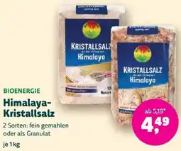 Biomarkt BIOENERGIE Himalaya Kristallsalz Angebot