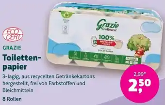 Biomarkt GRAZIE Toilettenpapier Angebot