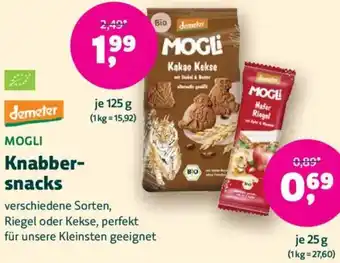 Biomarkt demeter MOGLI Knabbersnacks Angebot