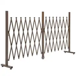Netto Marken-Discount Outsunny Zaun Aluminium, Eisen Angebot